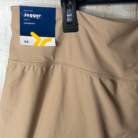 Old Navy Active Powersoft High Rise Beige Jogger Pants Size 2X NWT - Picture 4 of 11